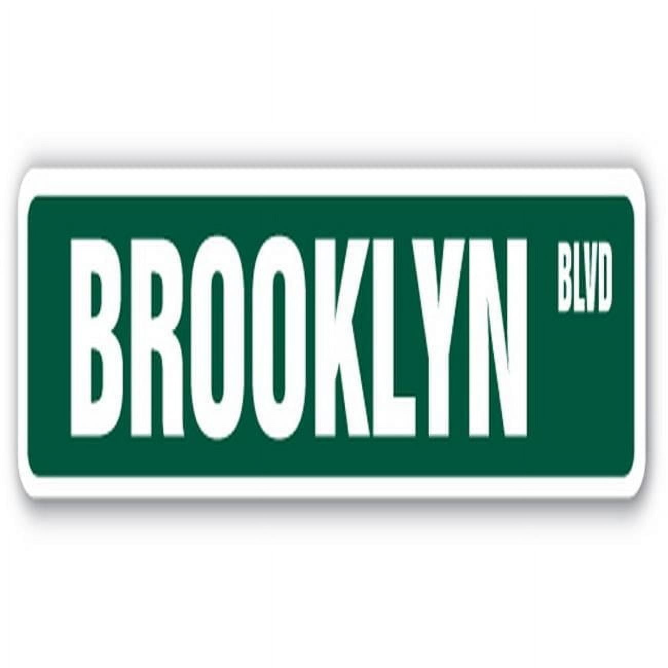 SignMission SS-624-BROOKLYN, NY 24 in. Brooklyn, Ny Street Sign - Nyc ...