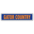 thumbnail image 1 of SignMission SS-624-Gator Country 6 x 24 in. Gator Country Street Sign, 1 of 5