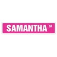 thumbnail image 1 of SignMission SS-624-Samantha 24 in. Samantha Street Childrens Name Room Sign, 1 of 5