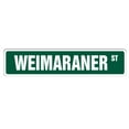 thumbnail image 1 of SignMission SS-624-Weimaraner 24 in. Weimaraner Street Sign - Dog Lover Great Purebred Animal, 1 of 5