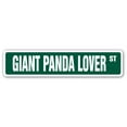 thumbnail image 1 of SignMission SS-730-Giant Panda Lover 30 in. Giant Panda Lover Street Sign - Japan Furry Fluffy Animal Zoo, 1 of 5