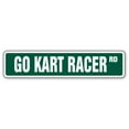 thumbnail image 1 of SignMission SS-730-Go Kart Racer 30 in. Go Kart Racer Street Sign - Go-Karts Racing Parts Cart Carts, 1 of 5