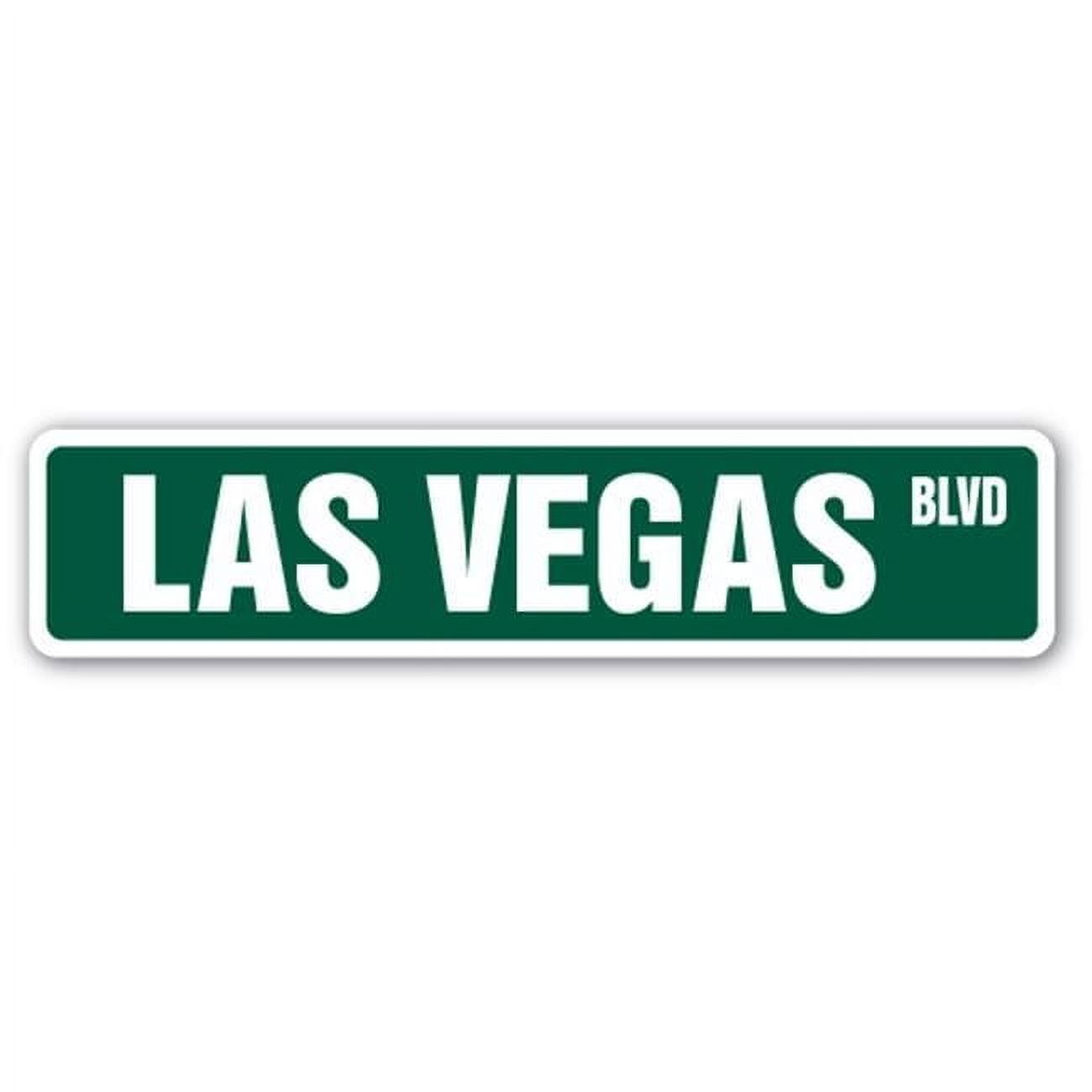 Signmission ss 730 las vegas blvd 7 x 30 in las vegas boulevard street