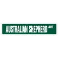 thumbnail image 1 of SignMission SS-AustralianShepherd 4 x 18 in. Australian Shepherd Street Sign, 1 of 5