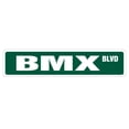 thumbnail image 1 of SignMission SS-BMX 4 x 18 in. BMX Street Sign, 1 of 5
