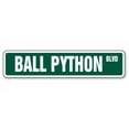 thumbnail image 1 of SignMission SS-Ball Python 4 x 18 in. Ball Python Street Sign, 1 of 5