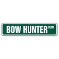 thumbnail image 1 of SignMission SS-Bow Hunter 4 x 18 in. Bow Hunter Street Sign, 1 of 5
