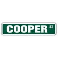 thumbnail image 1 of SignMission SS-COOPER 4 x 18 in. Cooper Street Sign, 1 of 5
