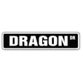 thumbnail image 1 of SignMission SS-Dragon 4 x 18 in. Dragon Street Sign, 1 of 5