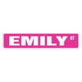 thumbnail image 1 of SignMission SS-Emily 18 in. Emily Street Childrens Name Room Sign, 1 of 5