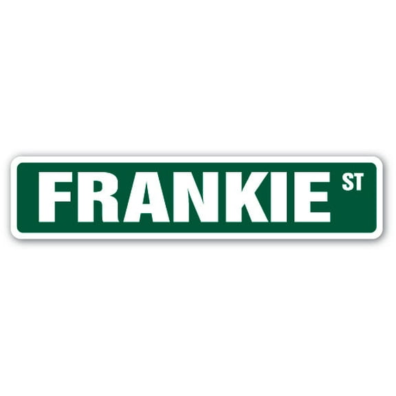 SignMission SS-FRANKIE 4 x 18 in. Childrens Name Room Street Sign - Frankie