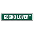 thumbnail image 1 of SignMission SS-Gecko Lover 4 x 18 in. Gecko Lover Street Sign, 1 of 5
