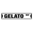 thumbnail image 1 of SignMission SS-Gelato 4 x 18 in. Gelato Street Sign, 1 of 5