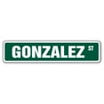 thumbnail image 1 of SignMission SS-Gonzalez 4 x 18 in. Childrens Name Room Street Sign - Gonzalez, 1 of 5