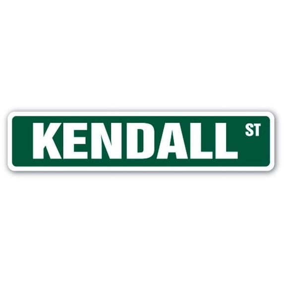 SignMission SS-KENDALL 4 x 18 in. Kendall Street Sign