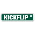 thumbnail image 1 of SignMission SS-Kickflip 4 x 18 in. Kickflip Street Sign, 1 of 5