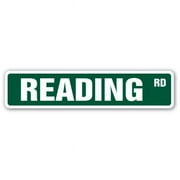 SignMission SS-READING 4 x 18 in. Reading Street Sign