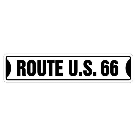 SignMission SS-ROUTE66 18 in. Route 66 Street Sign - New U.S. Us Road Highway