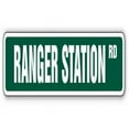 thumbnail image 1 of SignMission SS-Ranger Station 18 in. Ranger Station Street Sign - National Park Trail Camping Forest, 1 of 5