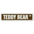 thumbnail image 1 of SignMission SS-Teddy Bear 4 x 18 in. Teddy Bear Street Sign - Companion Plush Toy Crib Child, 1 of 5