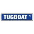 thumbnail image 1 of SignMission SS-Tugboat 18 in. Tugboat Street Sign - Vessel Captain Tug Boat Deckhand, 1 of 5