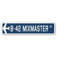 thumbnail image 1 of B-42 Mixmaster Street Sign Air Force Aircraft Military | Indoor/Outdoor | 18" Wide, 1 of 1