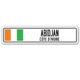 thumbnail image 1 of SignMission SSC-Abidjan Ci Street Sign - Abidjan, Cote D Ivoire, 1 of 5