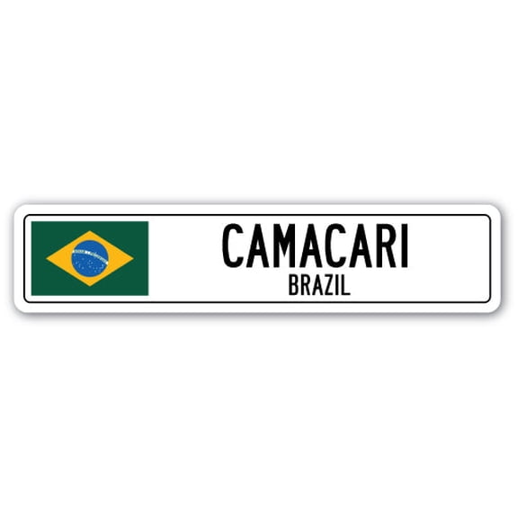 SignMission SSC-Camacari Br Street Sign - Camacari, Brazil