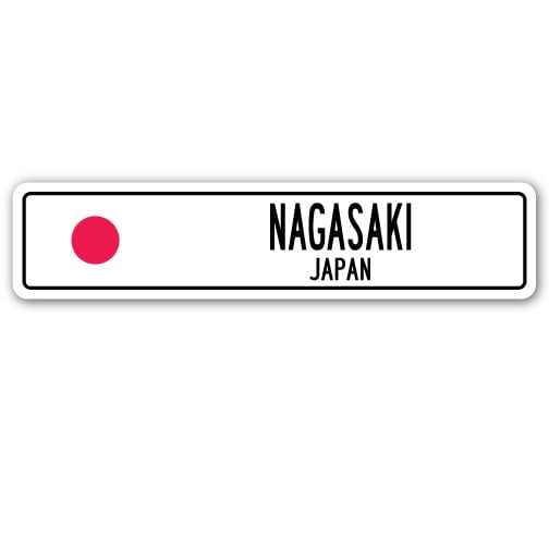 SignMission SSC-Nagasaki Jp Street Sign - Nagasaki, Japan