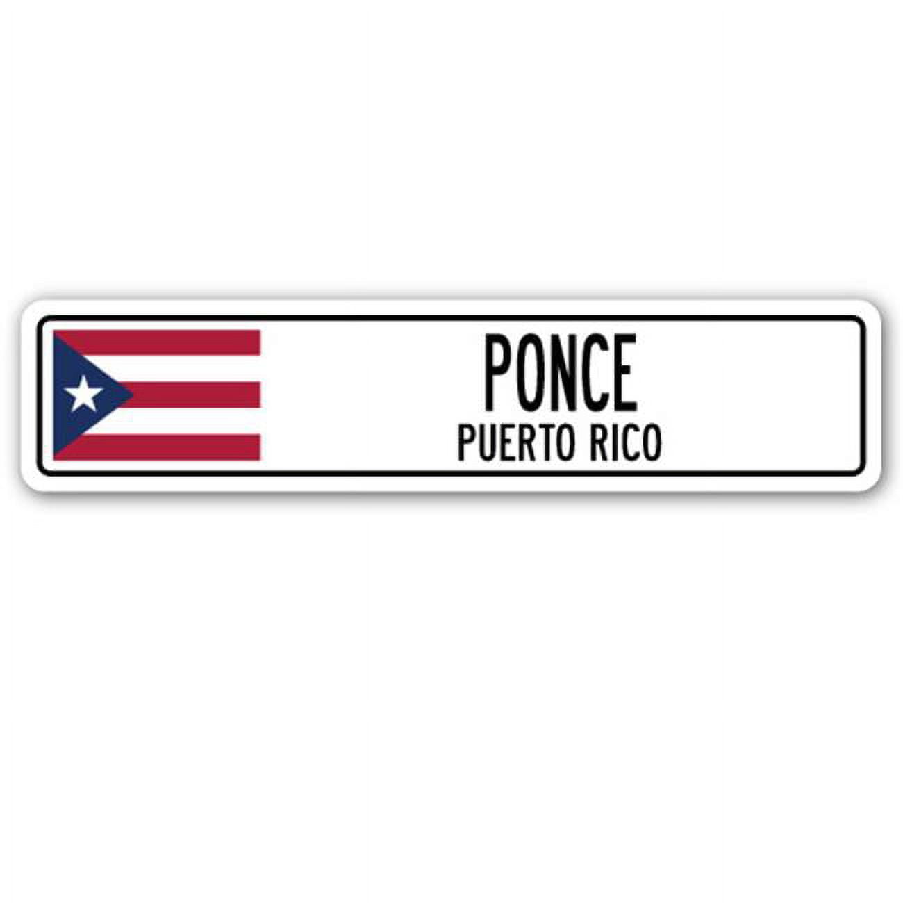 SignMission SSCPonce Pr Street Sign Ponce, Puerto Rico