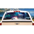 thumbnail image 1 of SignMission Space Horizon Rear Window Graphic truck view thru vinyl decal HD Graphics Professional Grade Material Universal Fit for Full Size Trucks Weatherproof & Car Wash Safe Made In, 1 of 3