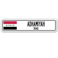 thumbnail image 1 of SignMission SSC-Adhamiyah Ir Street Sign - Adhamiyah, Iraq, 1 of 5