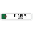thumbnail image 1 of EL DJELFA ALGERIA Street Sign Algerian flag city country road wall gift, 1 of 5