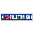 thumbnail image 1 of SignMission SSIL-Fullerton Ca Street Sign - I Love Fullerton, California, 1 of 5