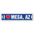 thumbnail image 1 of SignMission SSIL-Mesa Az Street Sign - I Love Mesa, Arizona, 1 of 5