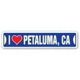 thumbnail image 1 of SignMission SSIL-Petaluma Ca Street Sign - I Love Petaluma, California, 1 of 5