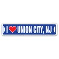 thumbnail image 1 of I LOVE UNION CITY NEW JERSEY Street Sign nj city state us wall road décor gift, 1 of 5