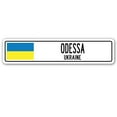 thumbnail image 1 of SignMission SSC-Odessa Ua Street Sign - Odessa, Ukraine, 1 of 5