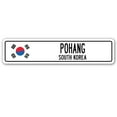 thumbnail image 1 of SignMission SSC-Pohang Street Sign - Pohang, South Korea, 1 of 5