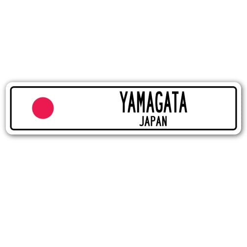 SignMission SSC-Yamagata Jp Street Sign - Yamagata, Japan