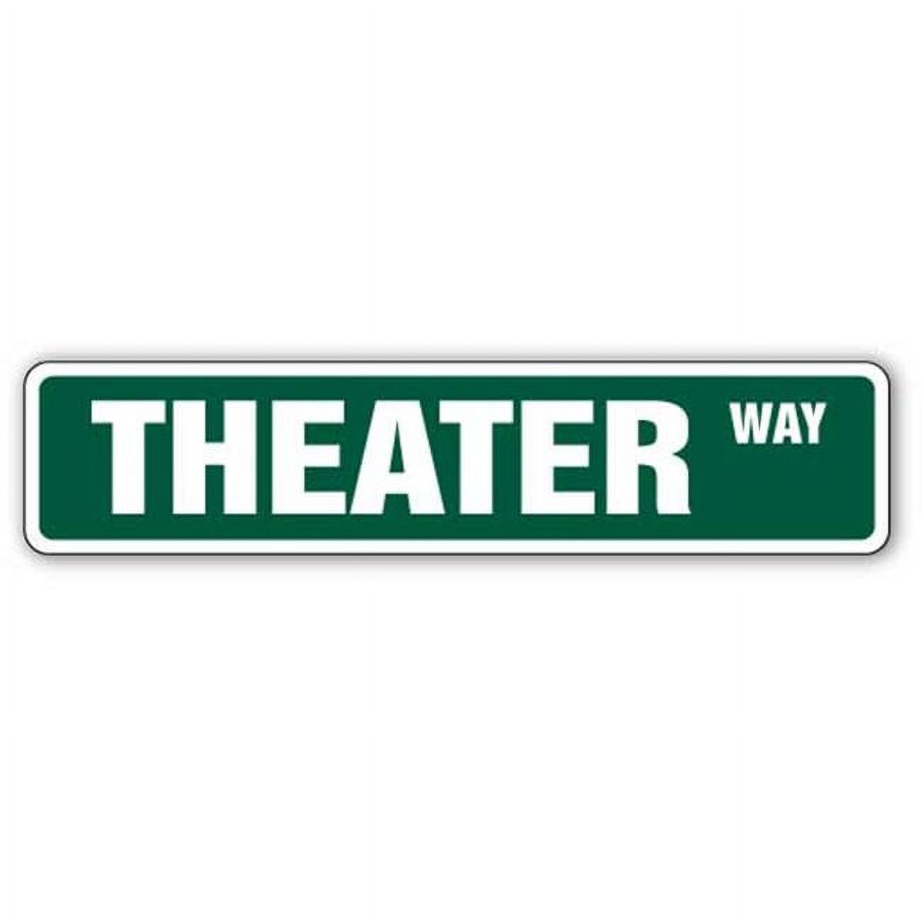 SignMission Theater Street Sign - Movie Home Theatre Theaters Actor - 7 ...