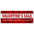 thumbnail image 1 of SignMission B-Valentines Day Sale Valentines Day Sale Banner Sign - Sale Holiday Valentine Discount Romantic Love, 1 of 4
