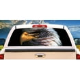 thumbnail image 1 of SignMission Warbird Rear Window Graphic Bald Eagle View Thru Vinyl Truck Decal, 1 of 3