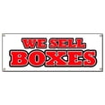 thumbnail image 1 of SignMission B-We Sell Boxes We Sell Boxes Banner Sign - Sale Box Boxes Saling Packing Package Packaging Ship Shipping, 1 of 4
