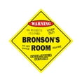 thumbnail image 1 of SignMission X-14-Bronsons Room 14 in. Bronsons Crossing Zone Xing Room Sign, 1 of 5