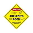 thumbnail image 1 of SignMission X-Adelenes Room 12 x 12 in. Crossing Zone Xing Room Sign - Adelenes, 1 of 5