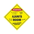 thumbnail image 1 of SignMission X-Ajanis Room 12 x 12 in. Crossing Zone Xing Room Sign - Ajanis, 1 of 5