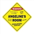 thumbnail image 1 of SignMission X-Angelines Room 12 x 12 in. Crossing Zone Xing Room Sign - Angelines, 1 of 5