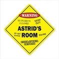 thumbnail image 1 of SignMission X-Astrids Room 12 x 12 in. Crossing Zone Xing Room Sign - Astrids, 1 of 5