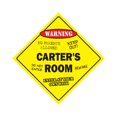 thumbnail image 1 of SignMission X-Carters Room 12 in. Carters Crossing Zone Xing Room Sign, 1 of 5
